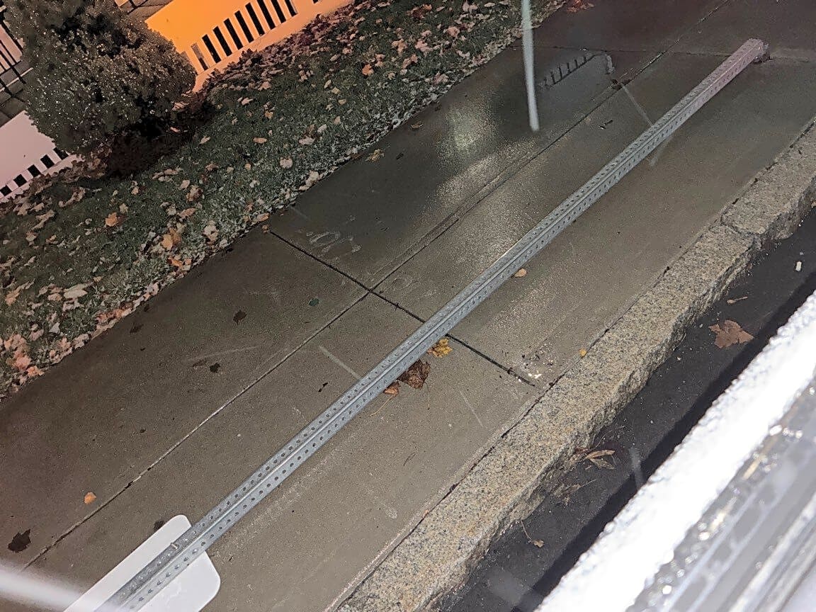 Image submitted with report