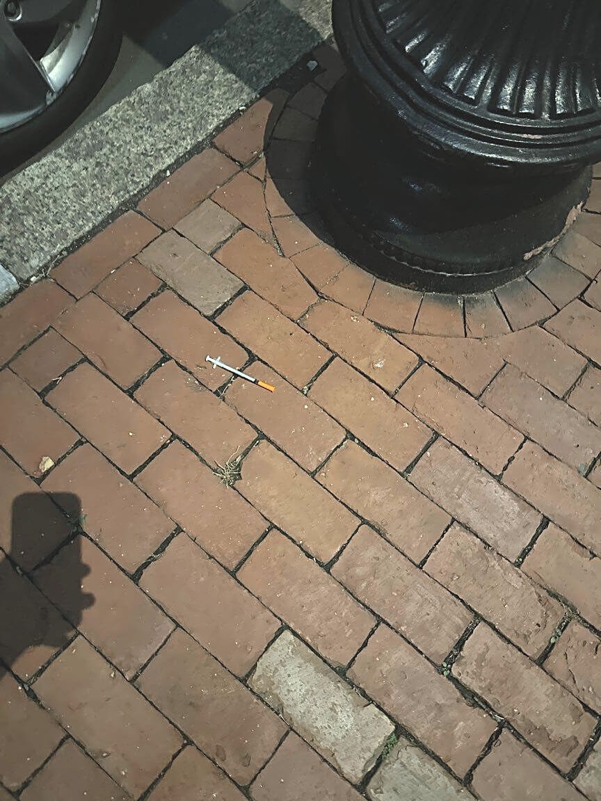 Image submitted with report