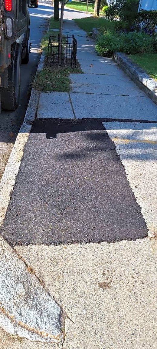 Image submitted with report