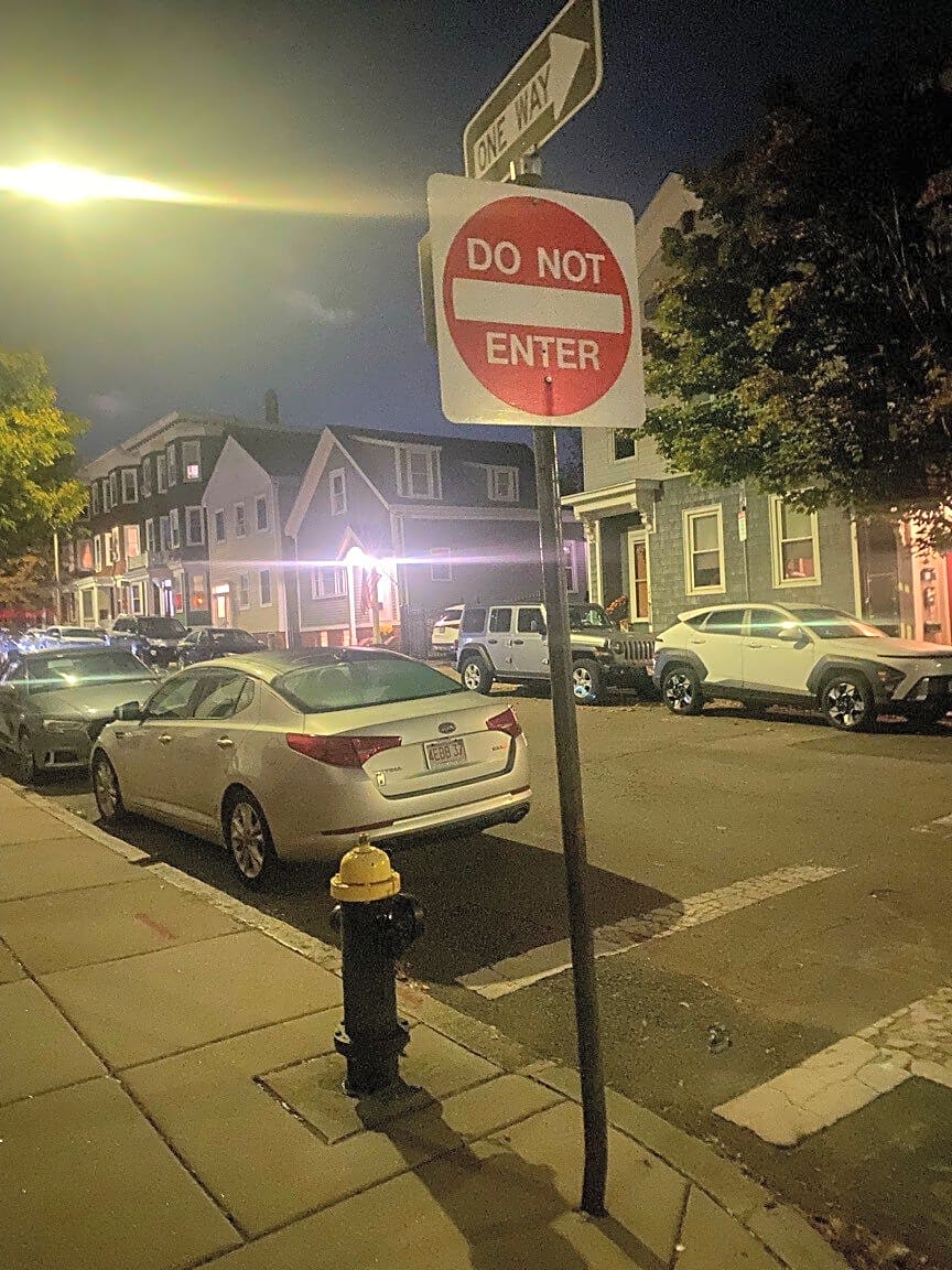 Image submitted with report
