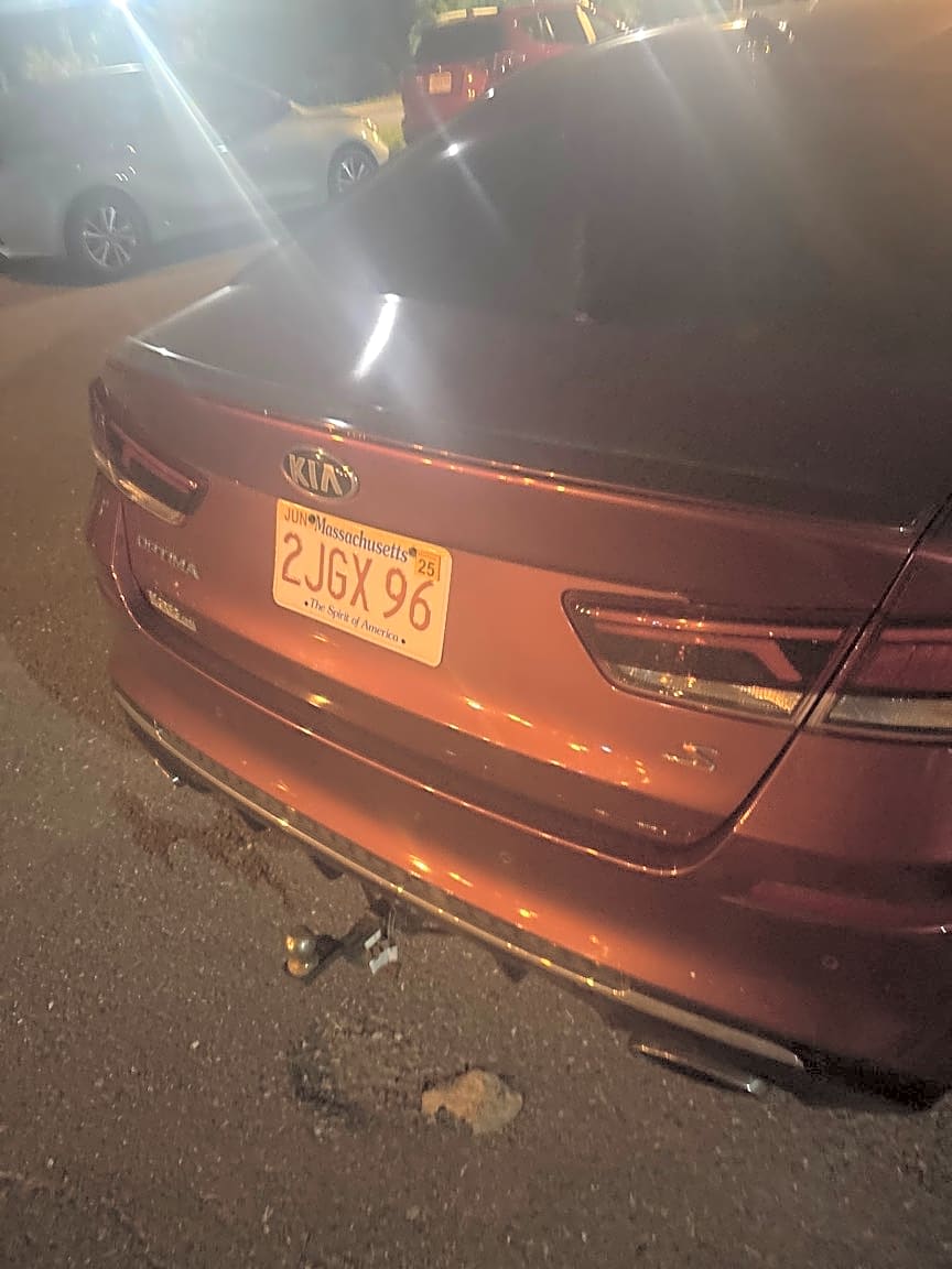 Image submitted with report