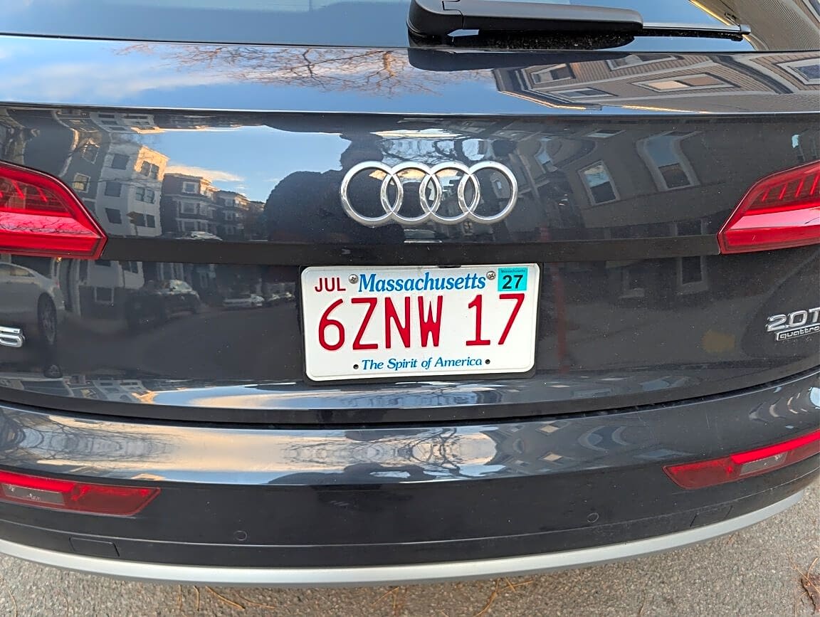 Image submitted with report