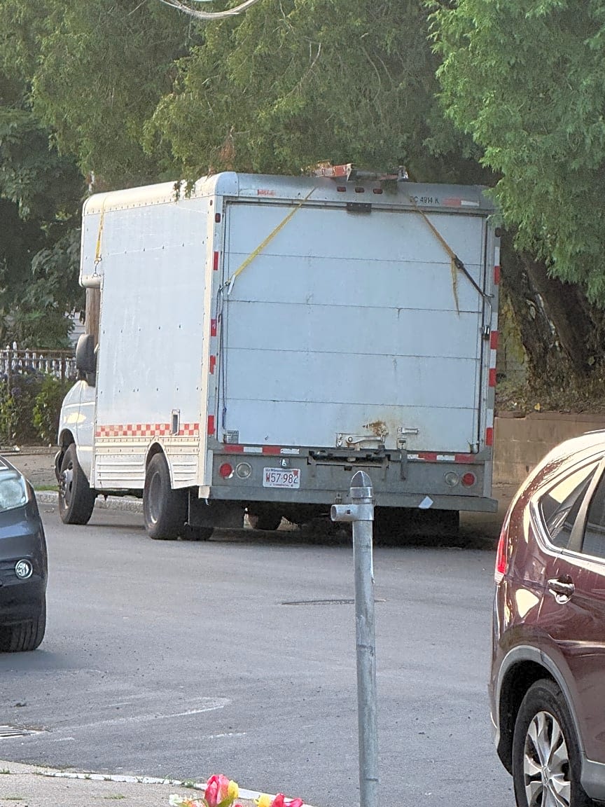 Image submitted with report