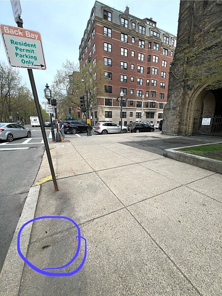 Image submitted with report