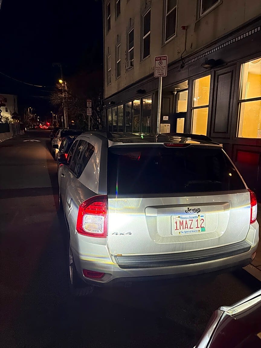 Image submitted with report