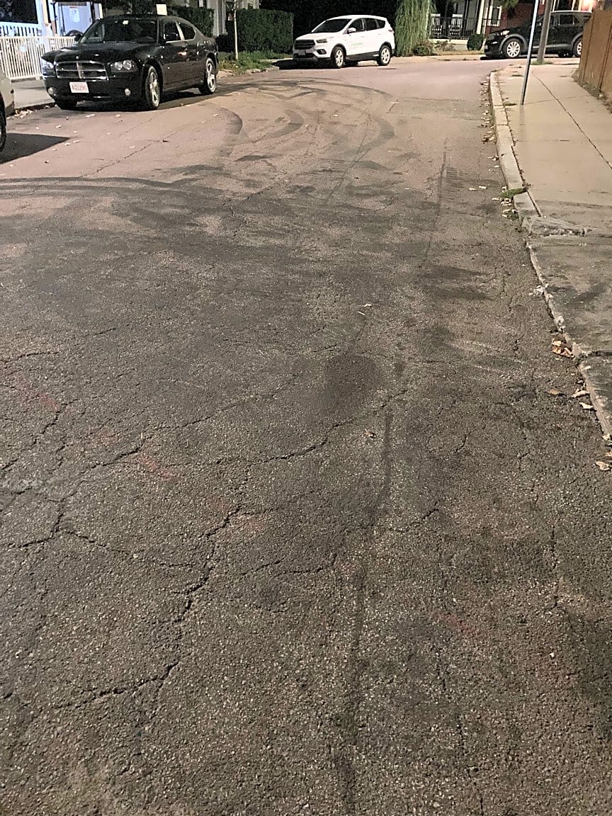 Image submitted with report