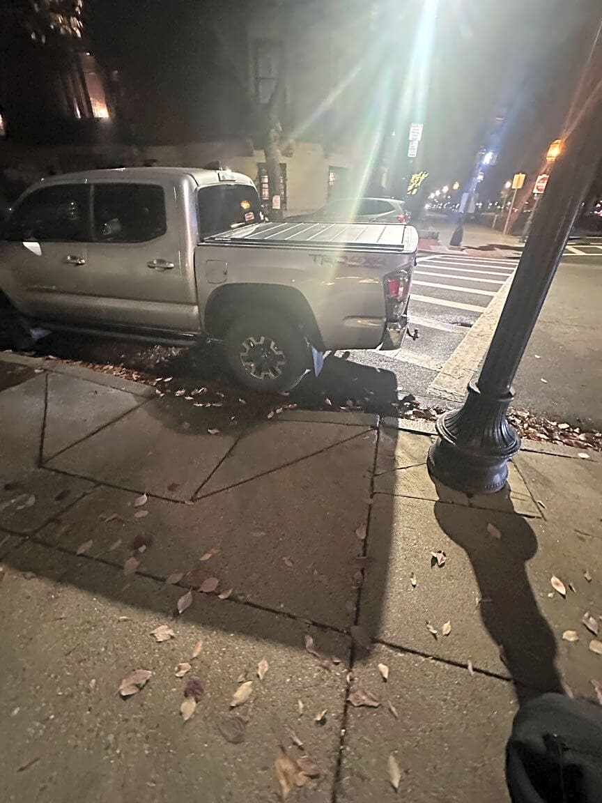 Image submitted with report