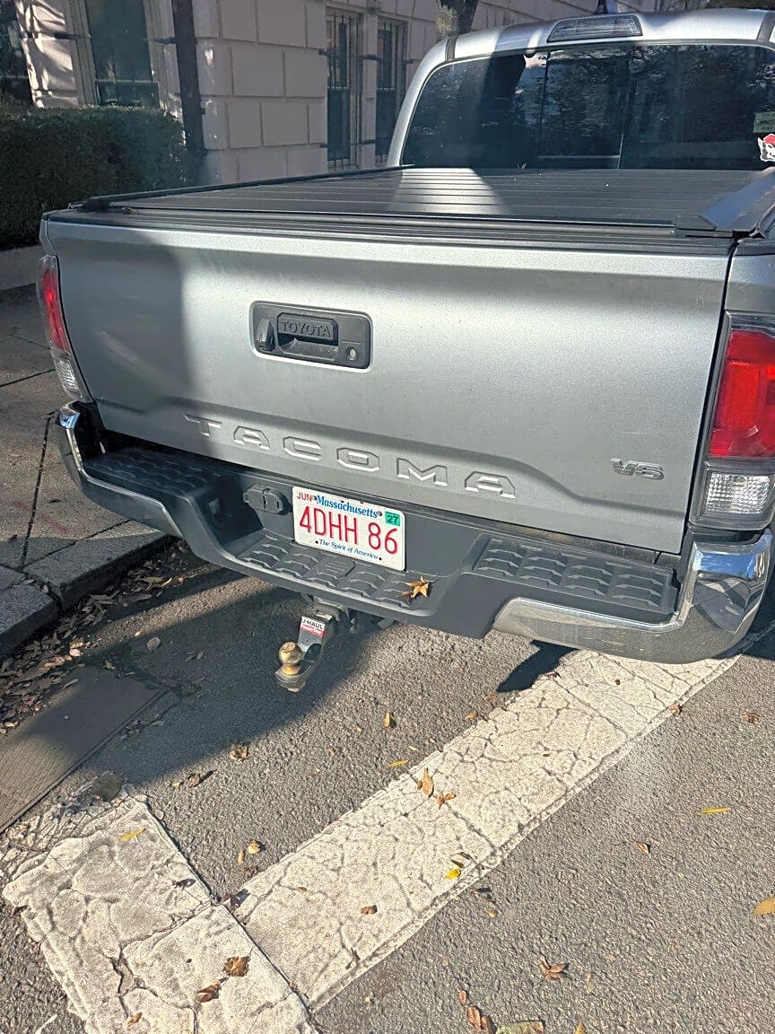 Image submitted with report