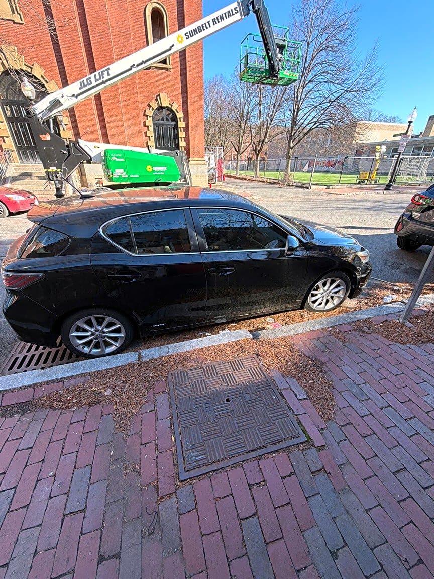 Image submitted with report