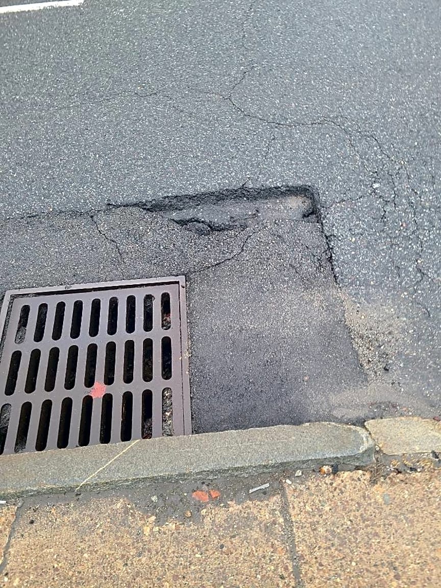 Image submitted with report