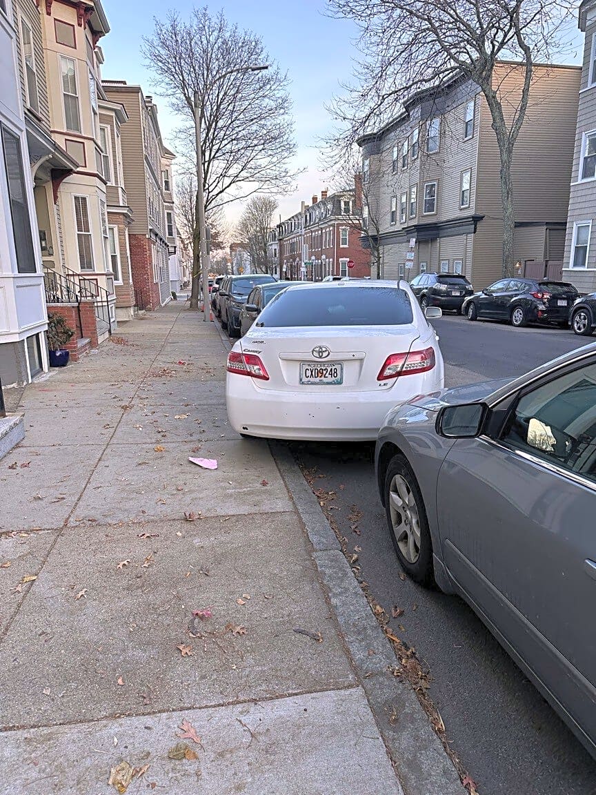 Image submitted with report