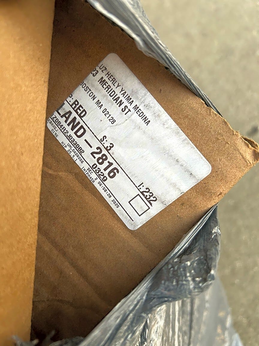 Image submitted with report