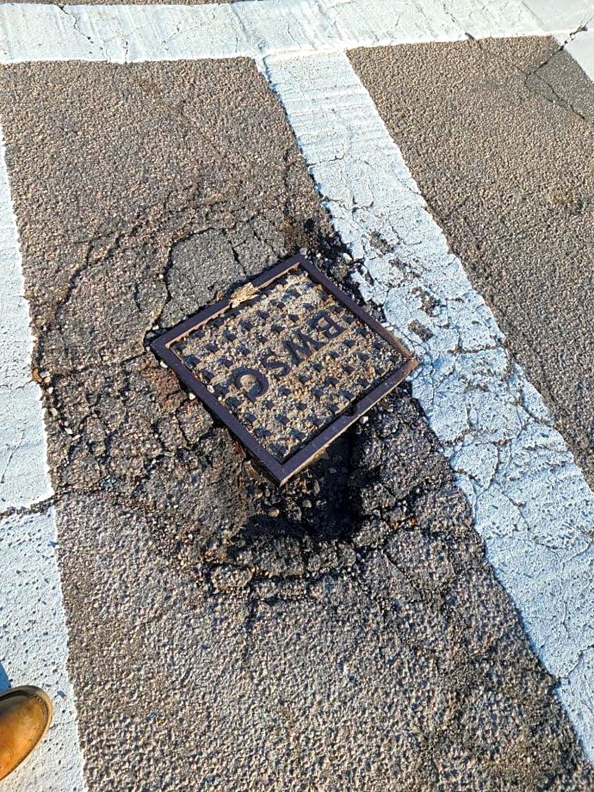 Image submitted with report