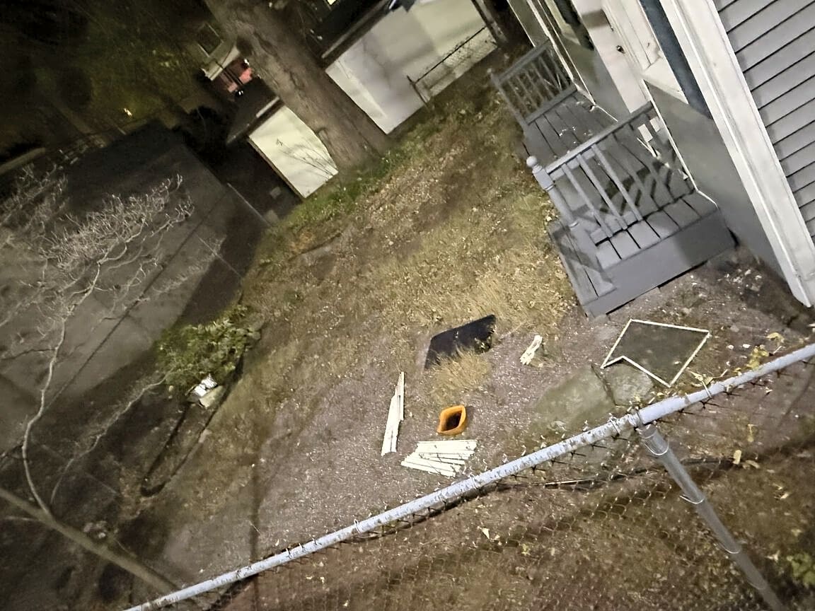 Image submitted with report