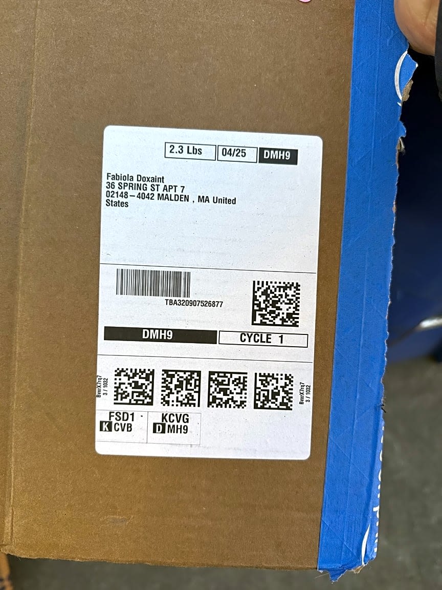 Image submitted with report