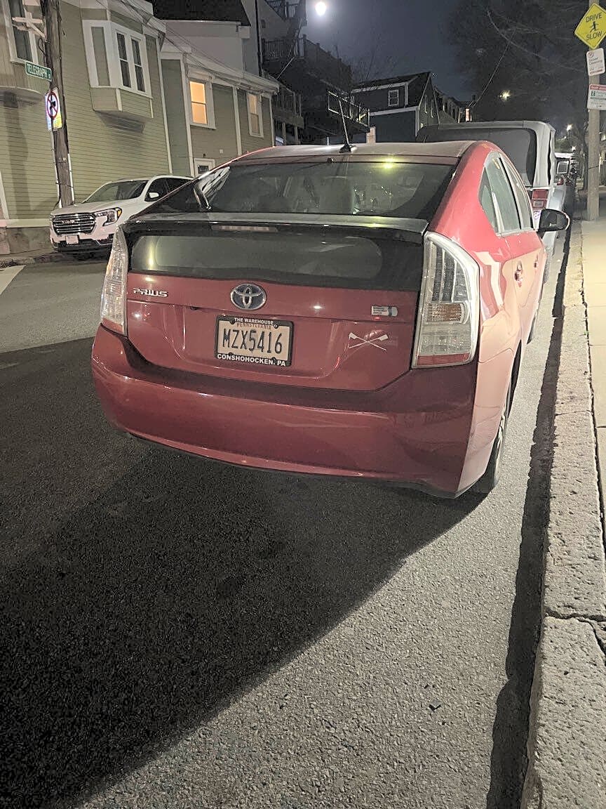 Image submitted with report