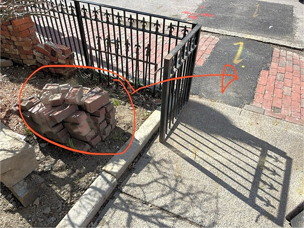Image submitted with report
