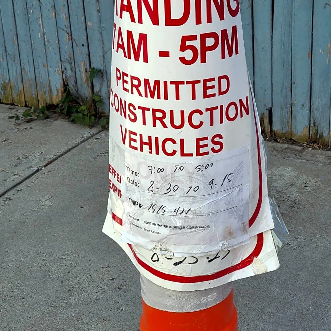 Image submitted with report