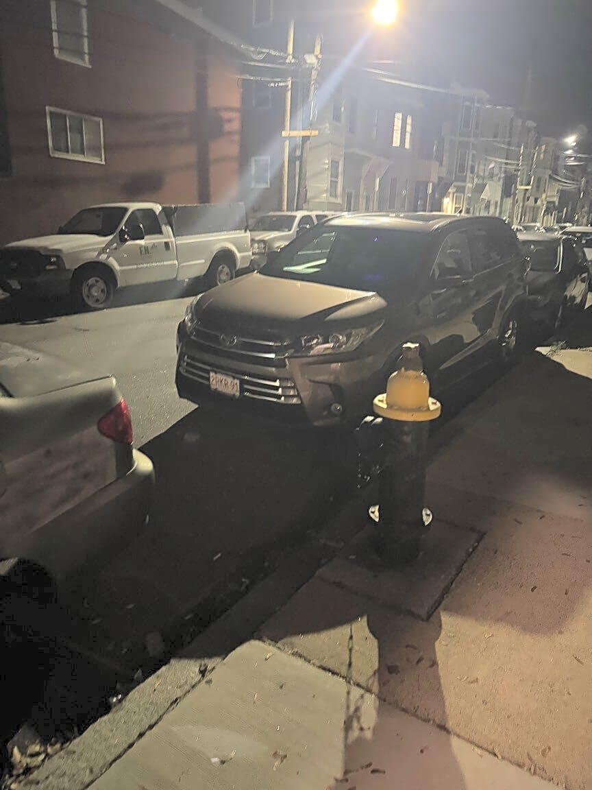 Image submitted with report