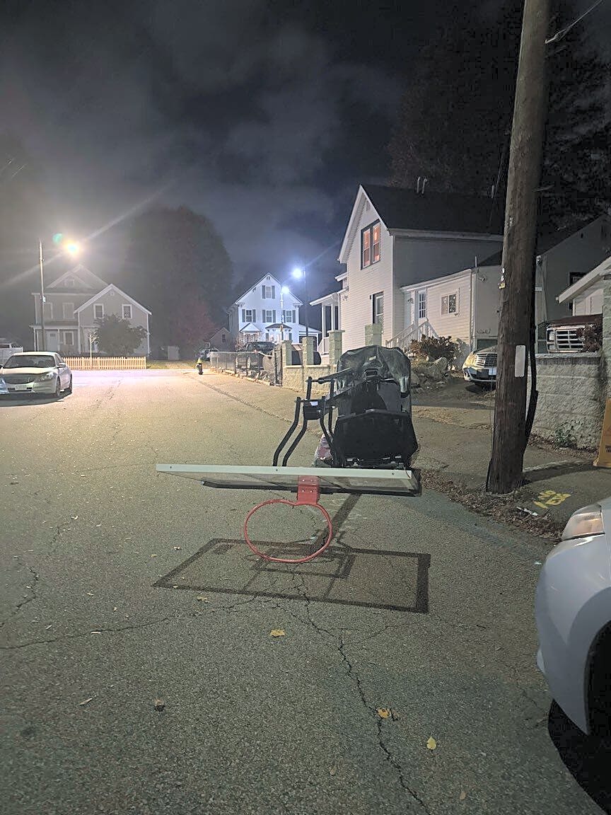 Image submitted with report