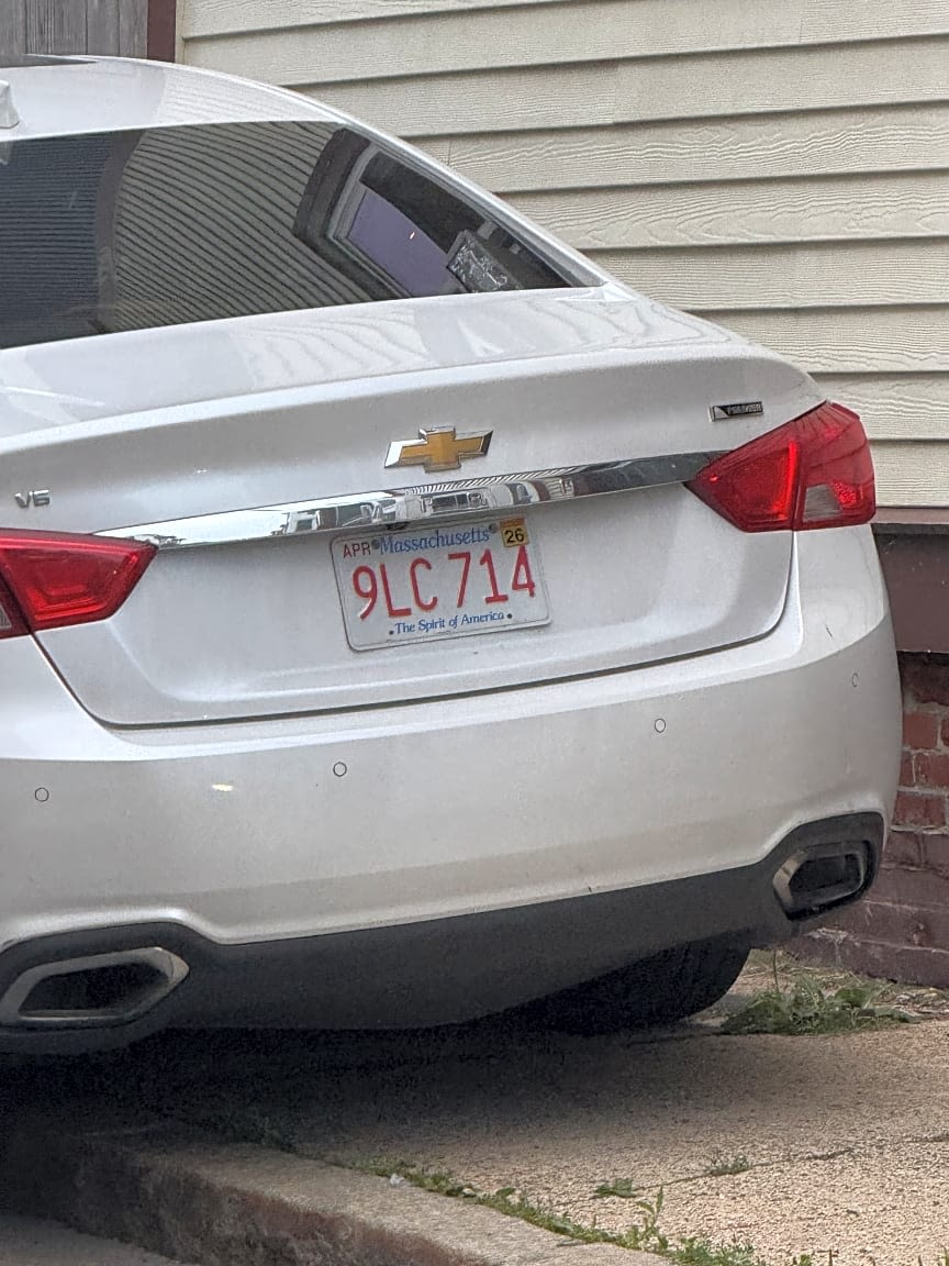 Image submitted with report
