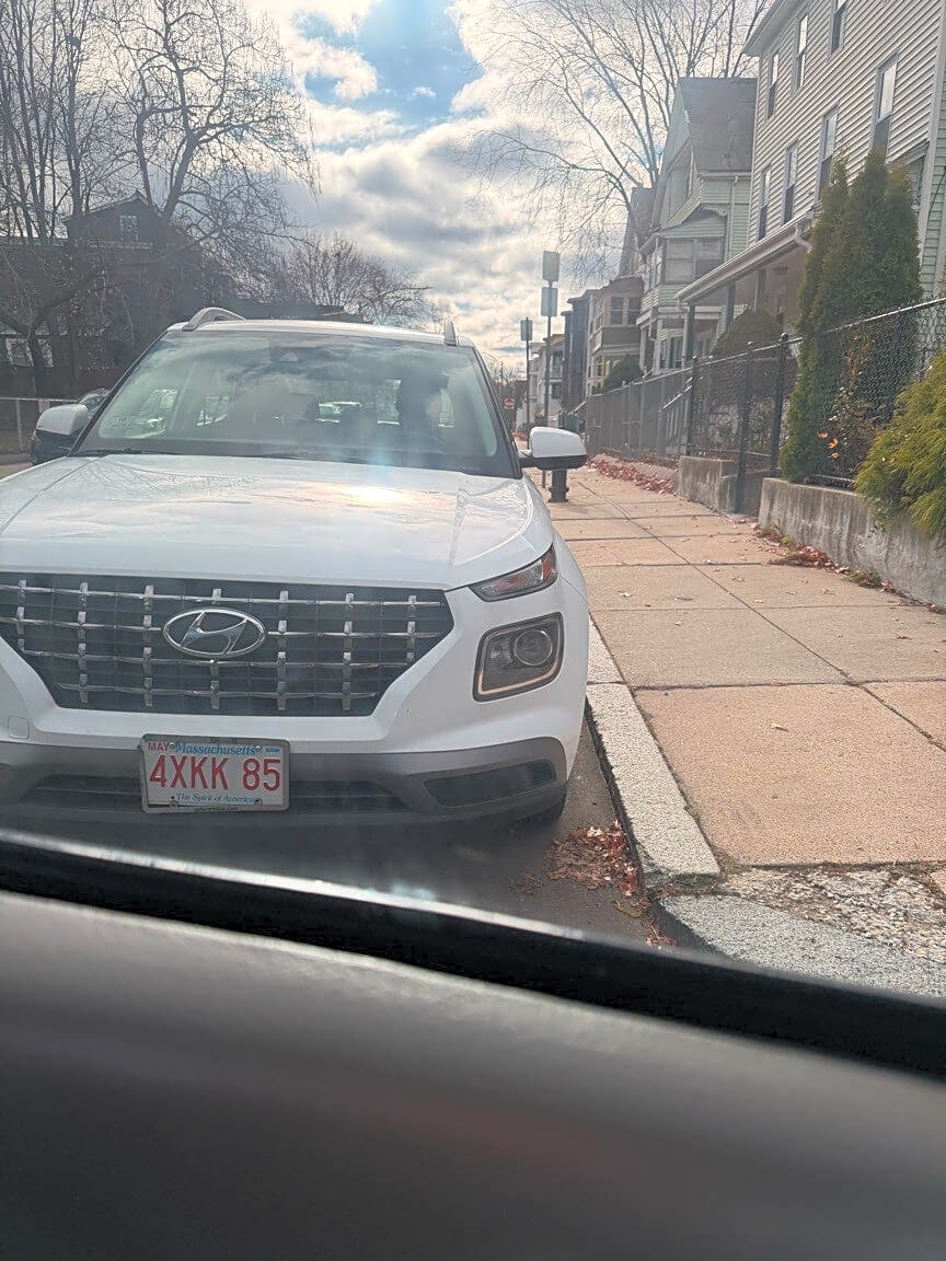 Image submitted with report