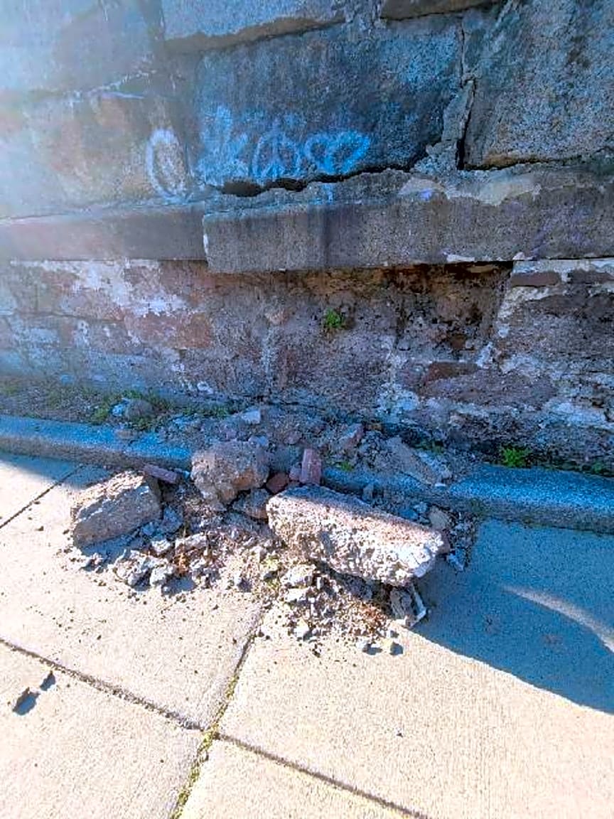 Image submitted with report