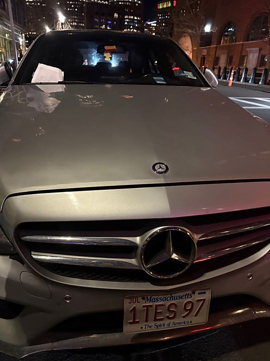 Image submitted with report