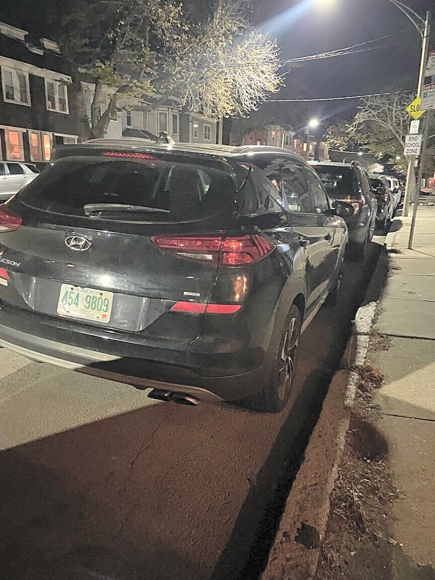 Image submitted with report