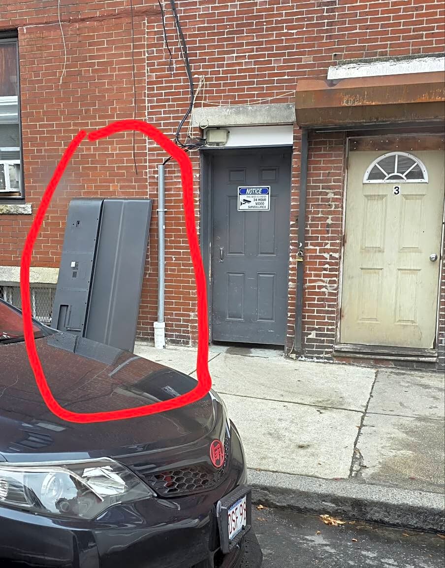 Image submitted with report