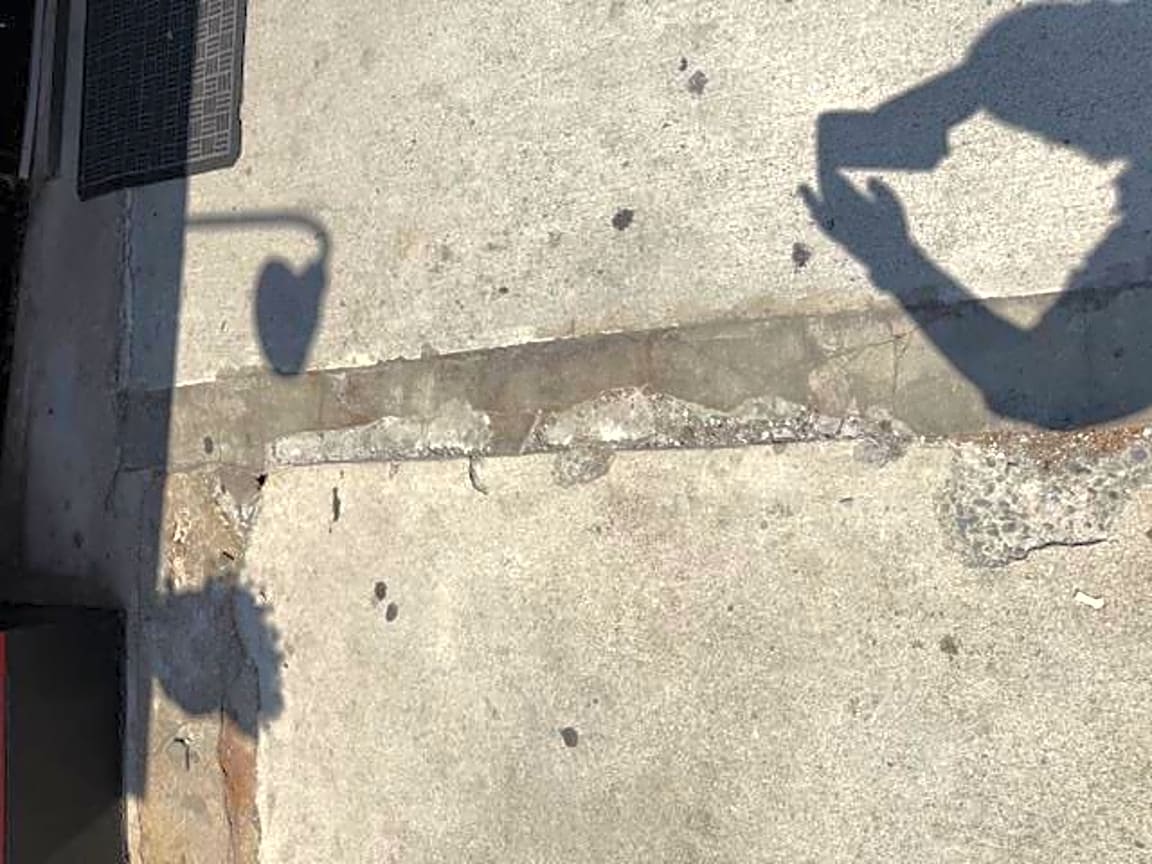 Image submitted with report