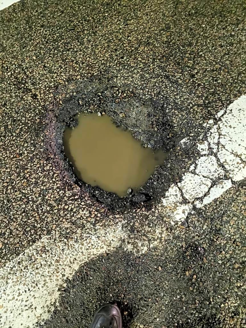 Image submitted with report