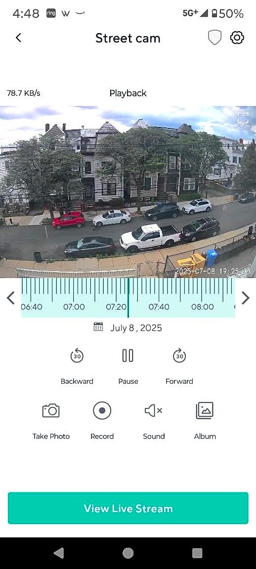 Image submitted with report