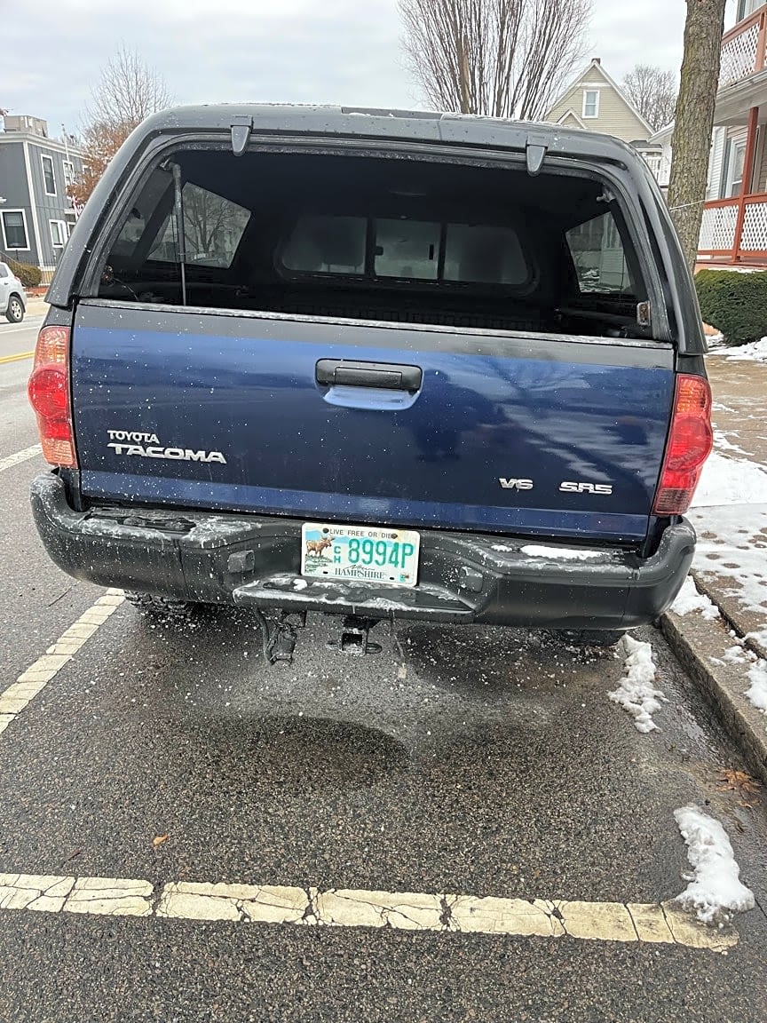 Image submitted with report