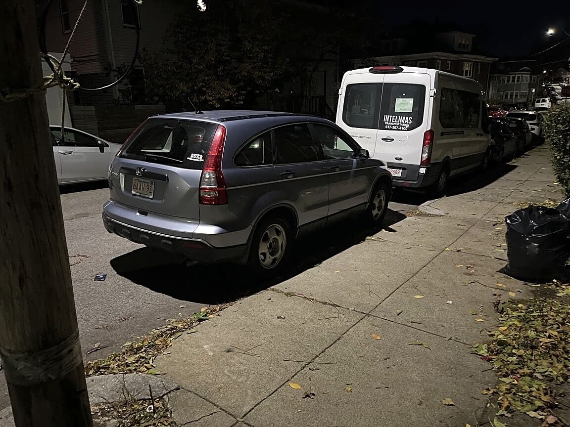 Image submitted with report