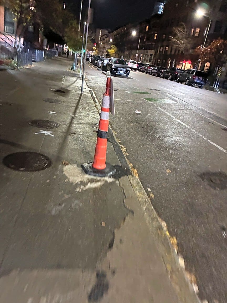 Image submitted with report