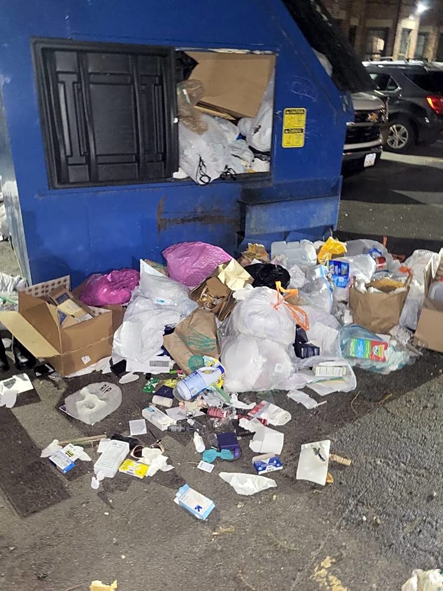 Image submitted with report