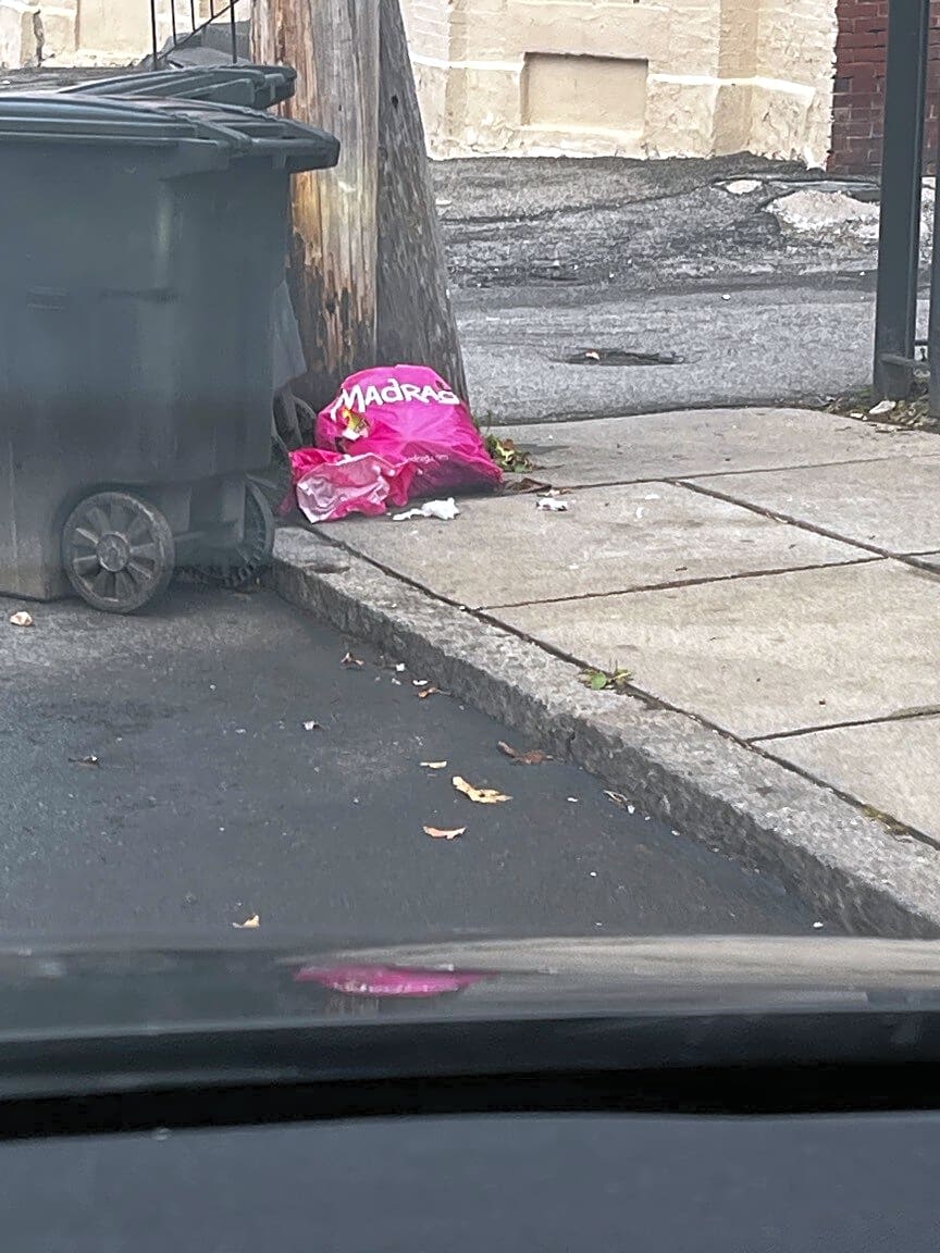 Image submitted with report