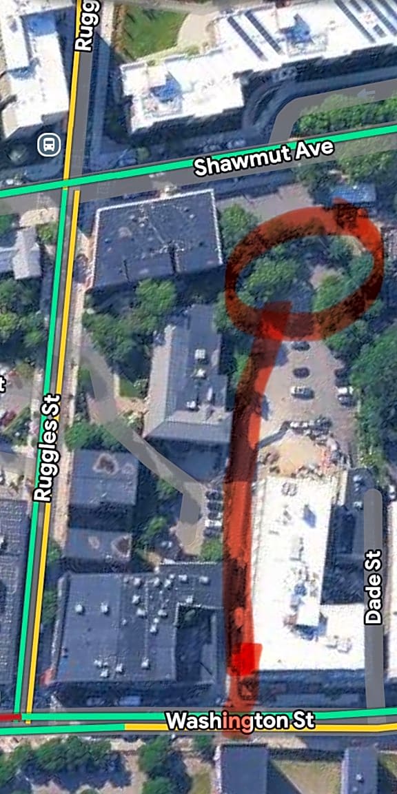 Image submitted with report