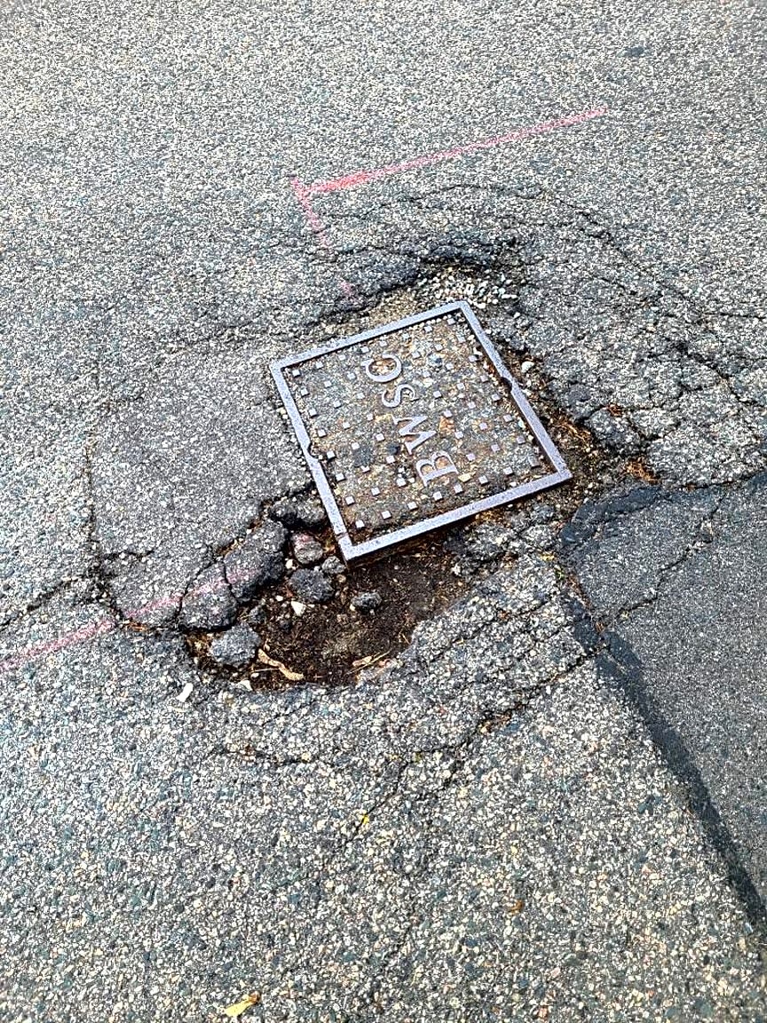Image submitted with report