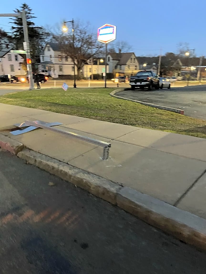Image submitted with report