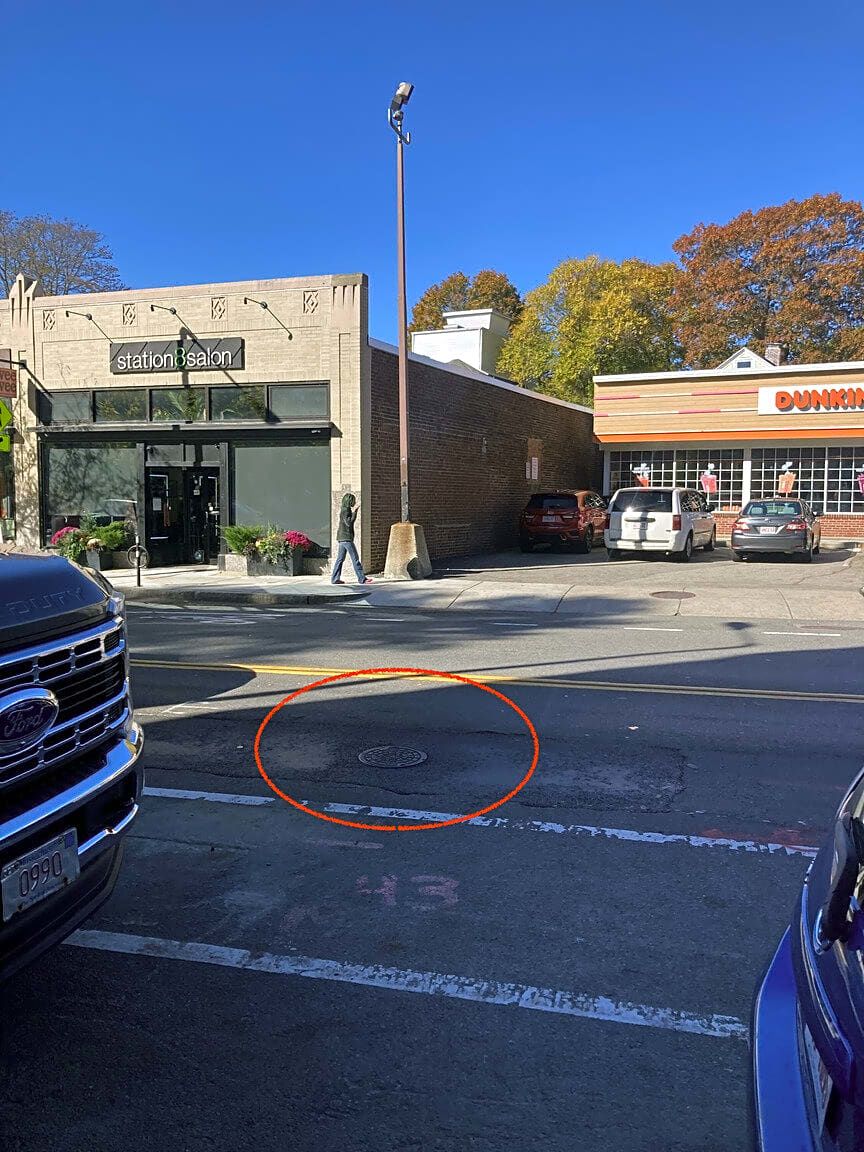 Image submitted with report