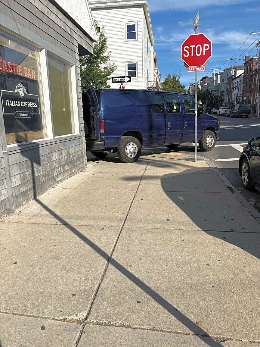 Image submitted with report