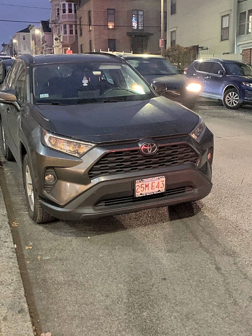 Image submitted with report