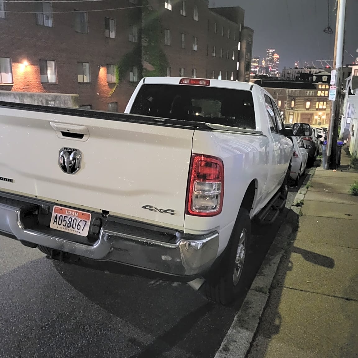 Image submitted with report
