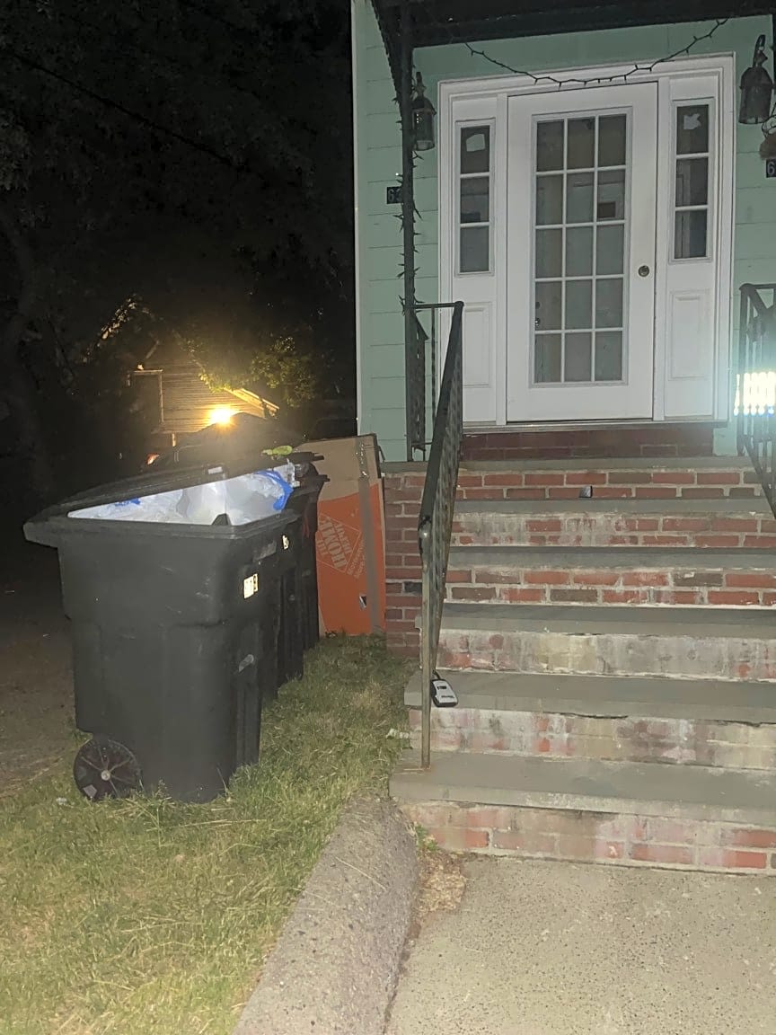 Image submitted with report
