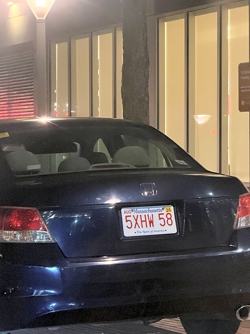 Image submitted with report