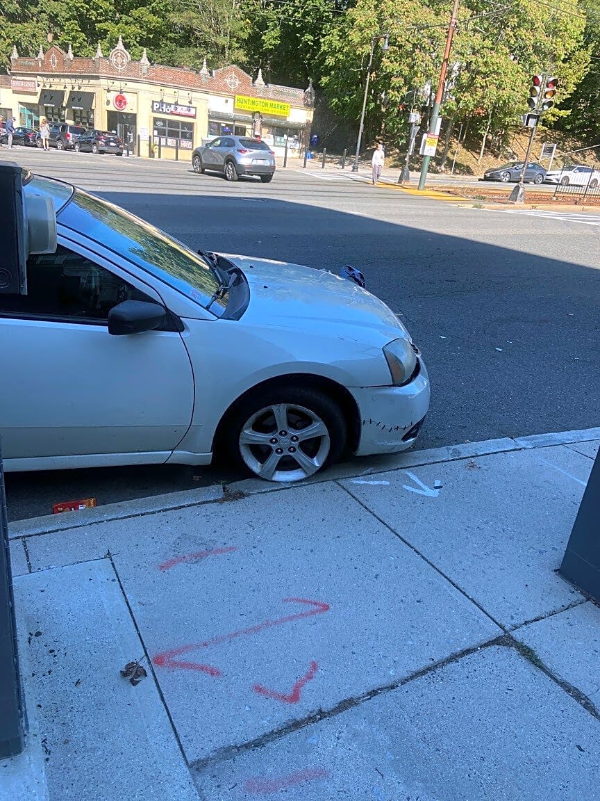 Image submitted with report