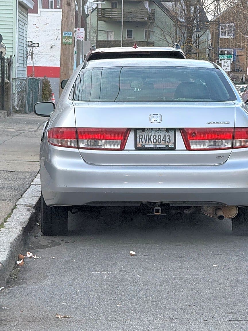 Image submitted with report