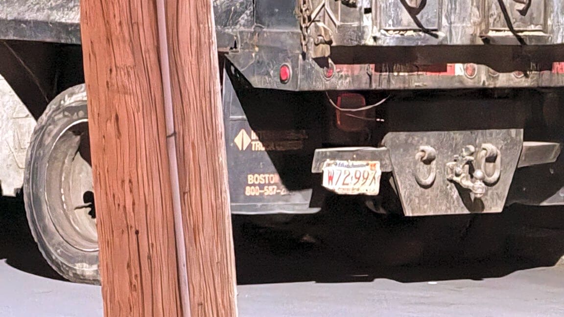 Image submitted with report